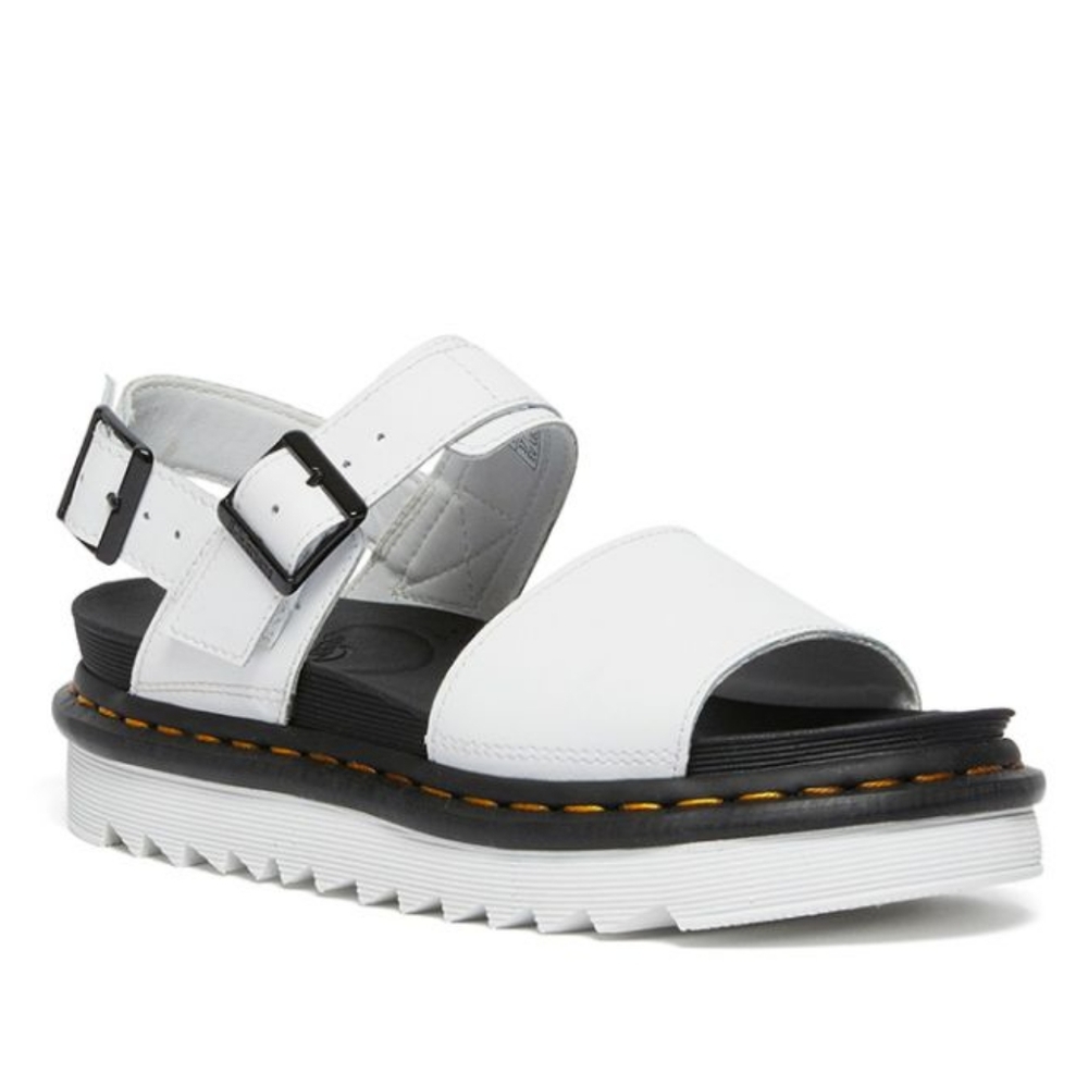 Voss black and white Dr Martens